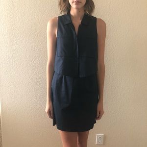 Cute Navy Blue Theory Dress